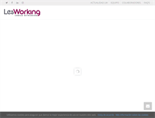 Tablet Screenshot of lesworking.com